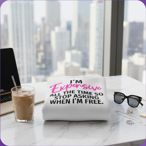 Boss babe apparel prompt example